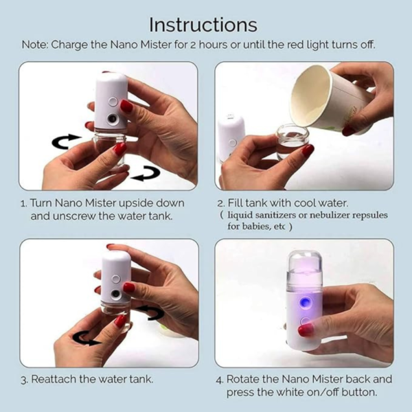 Nano Portable Electronic Mist Sprayer