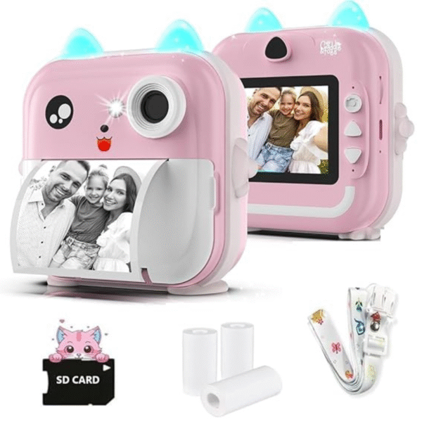 Instant Print Camera for Kids