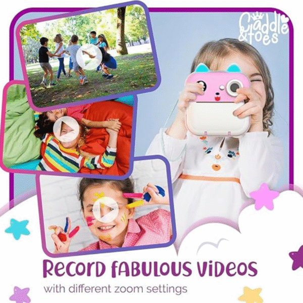 Instant Print Camera for Kids