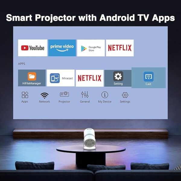 Hy300 Smart Portable Android Projector