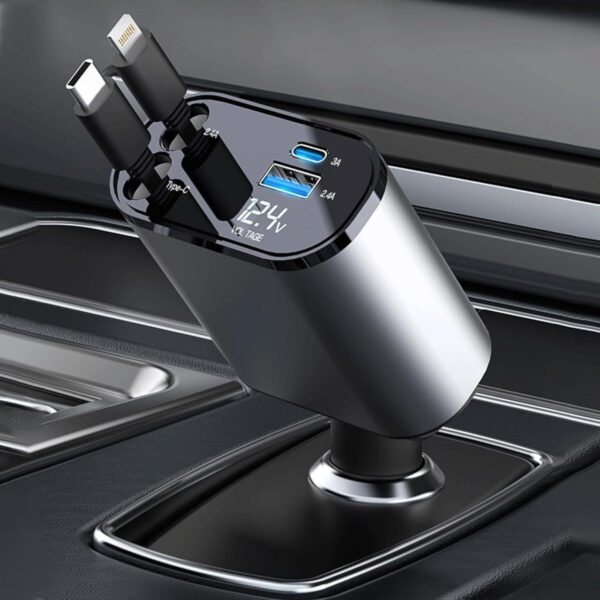 4 in 1 Super Fast Car Charger