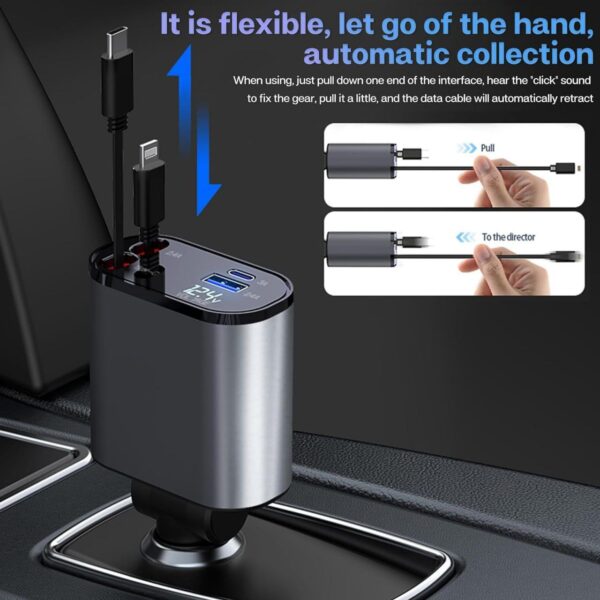 4 in 1 Super Fast Car Charger